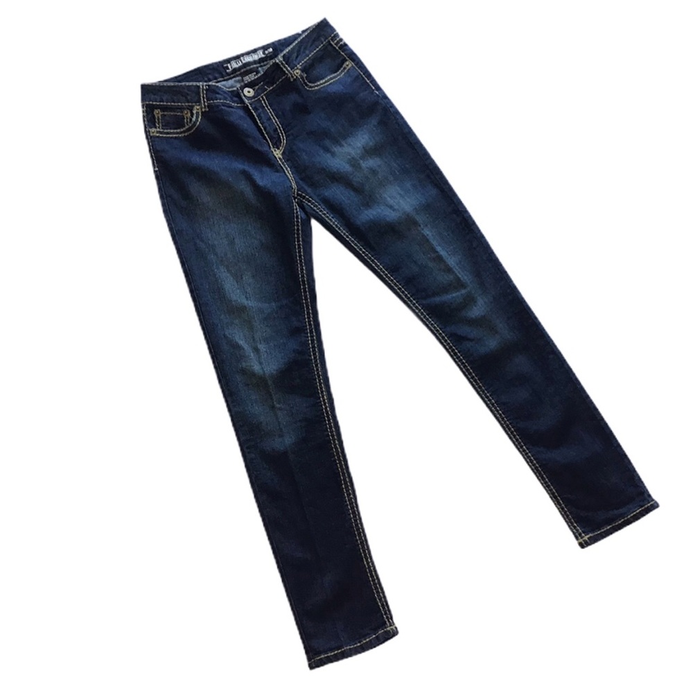 Frilli Exchange Dark Wash Skinny Jeans size 9/10 - Picture 1 of 8